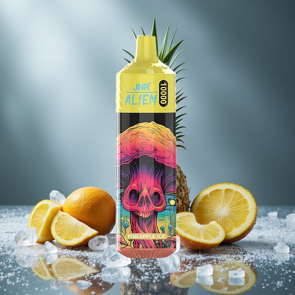 Ananas is JNR Alien 10000 Puffs 850mAh 20ml Sverige grossist