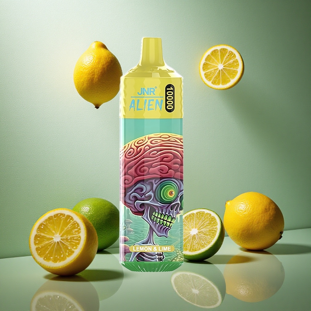 Citron & Lime JNR Alien 10000 Puffs 850mAh 20ml Sverige grossist