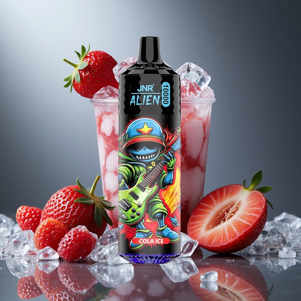 Cola Is JNR Alien 10000 Puffs 20ml E-liquid Type-C Quick Charge Sverige grossist