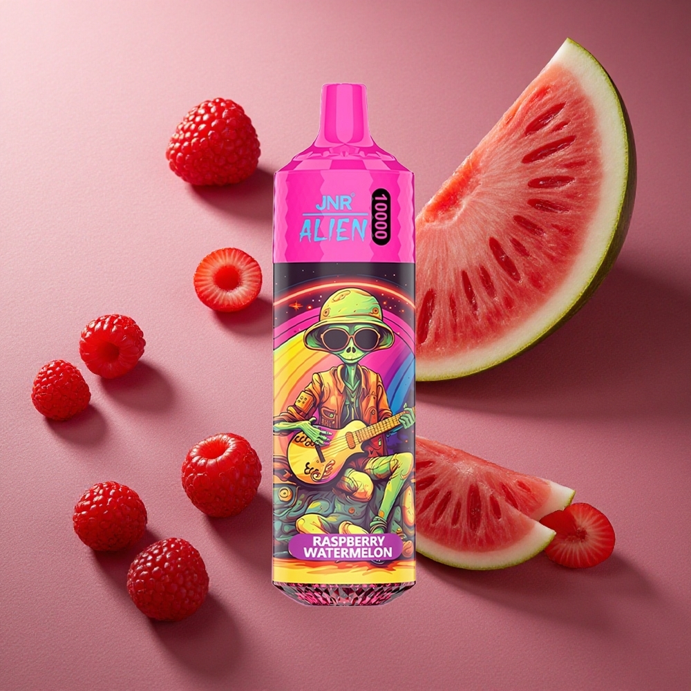Hallon Vattenmelon JNR Alien 10000 Puffs 850mAh 20ml Sverige grossist