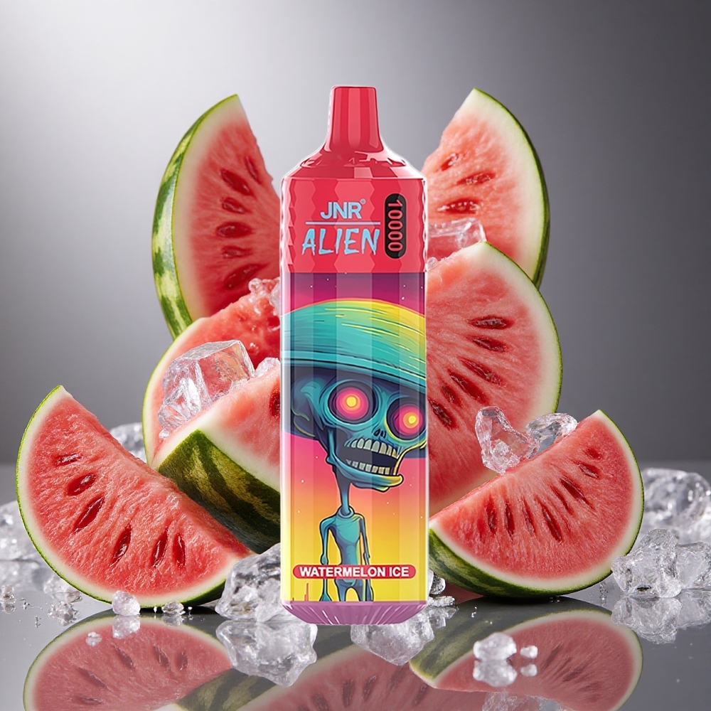 Vattenmelon Is JNR Alien 10000 Puffs 850mAh 20ml Sverige grossist