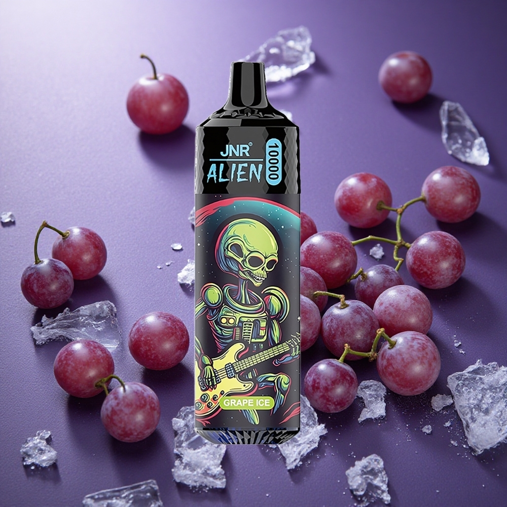 Vindruvor Is JNR Alien 10000 Puffs 850mAh Batteri 20ml E-vätska Sverige grossist