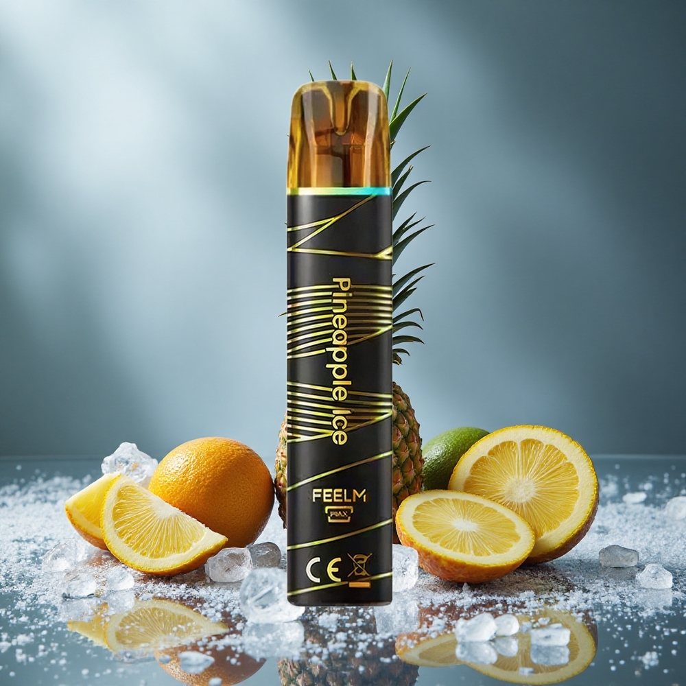 Ananas Is JNR Black&Golden 800 Puffs 2ml E-Liquid Sverige grossist