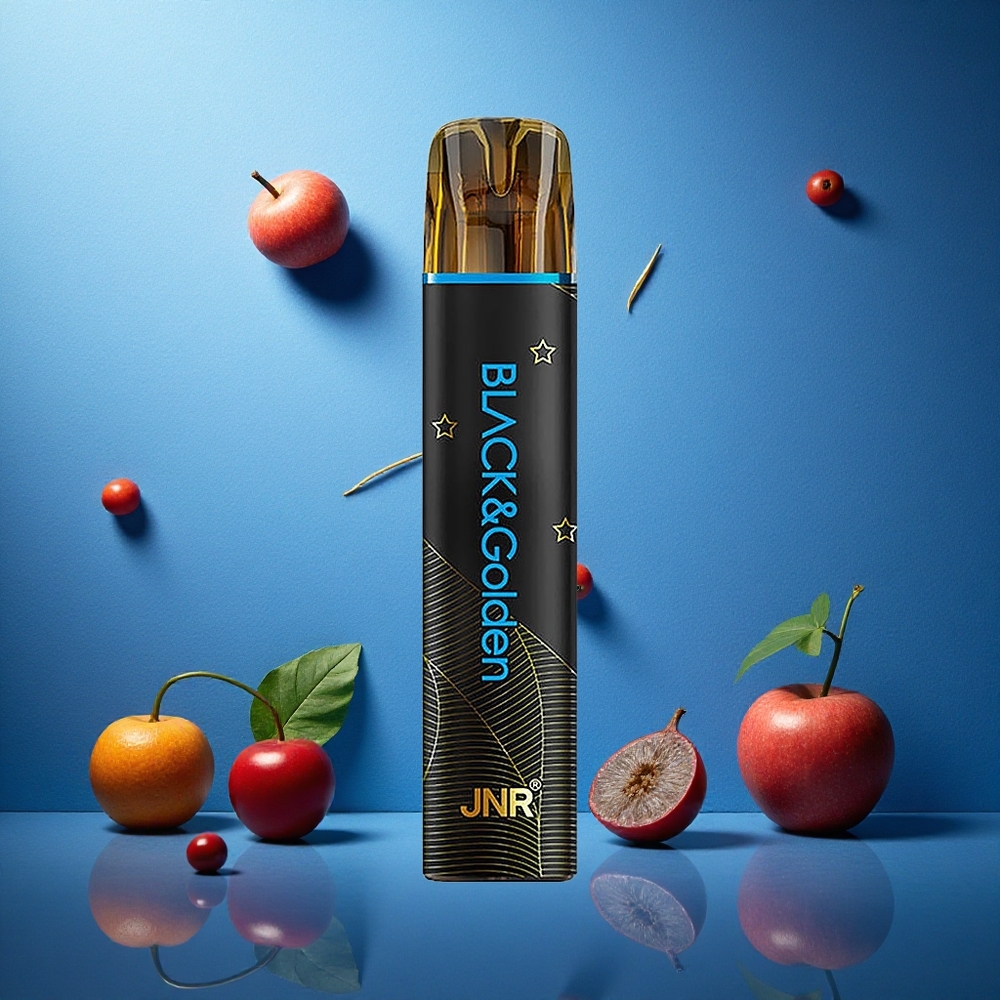 Blå JNR Black&Golden 800 Puffs 550mAh Batterikapacitet Sverige grossist