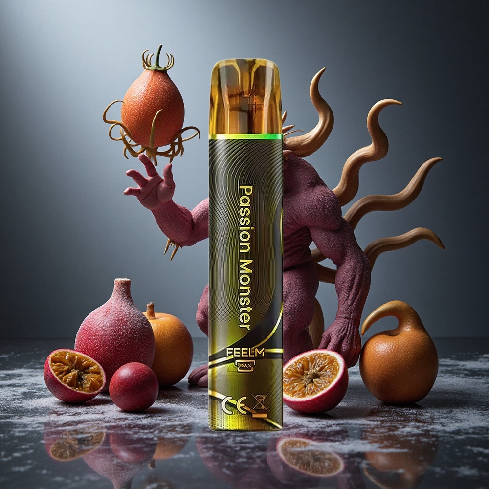 Passion Monster JNR Black&Golden 800 Puffs 550mAh Sverige grossist