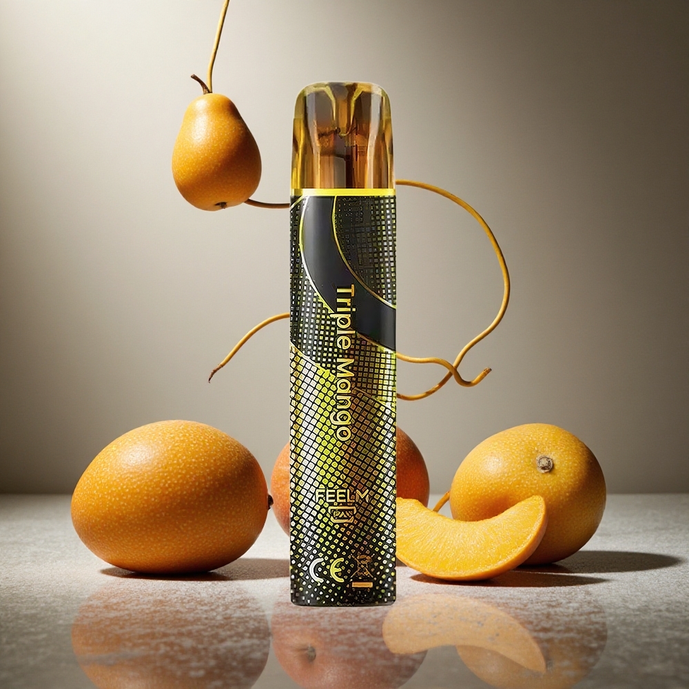 Trippel Mango JNR Black&Golden 800 Puffs 550mAh Sverige grossist
