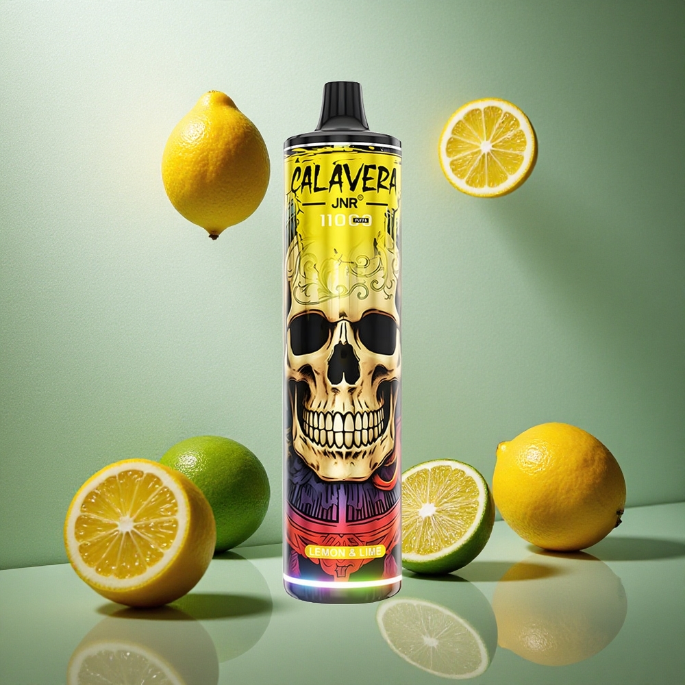 Citron & Lime JNR Calavera 11000 Puffs Typ-C-laddningsport 21ml E-vätska Sverige grossist