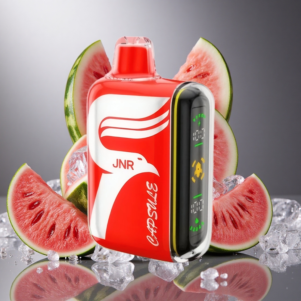 Vattenmelon Is JNR Capsule 15000 Puffs 850mAh 20ml Dual Mesh Coil Sverige grossist