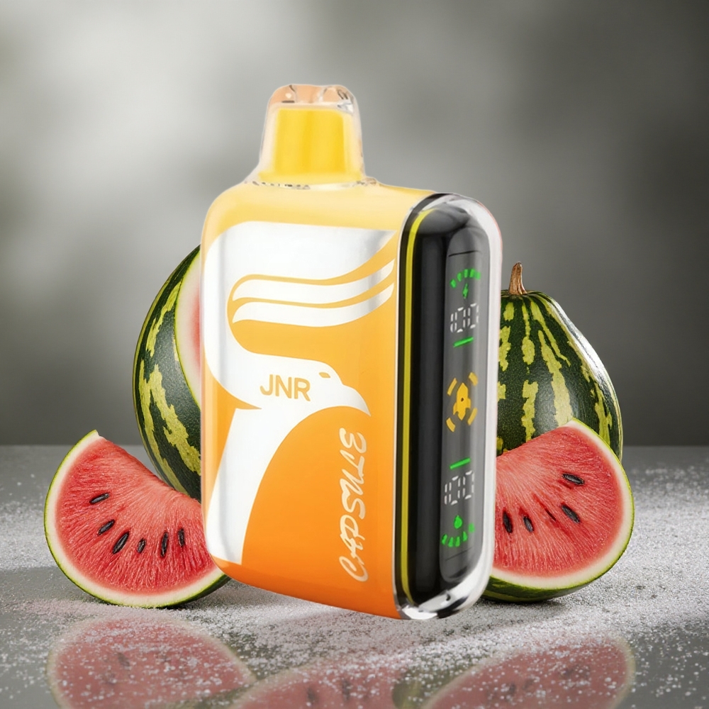 Vattenmelon Jordgubb JNR Capsule 15000 Puffs 20ml Smart LED Display Sverige grossist