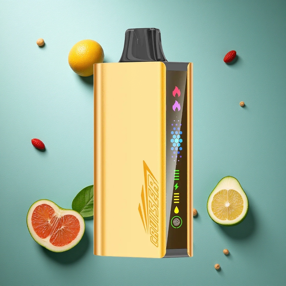 Kylmynta JNR Cruiser 12000 Puffs Inbyggd 3500 mAh Batteri Full-Metal Aluminiumkropp Sverige grossist