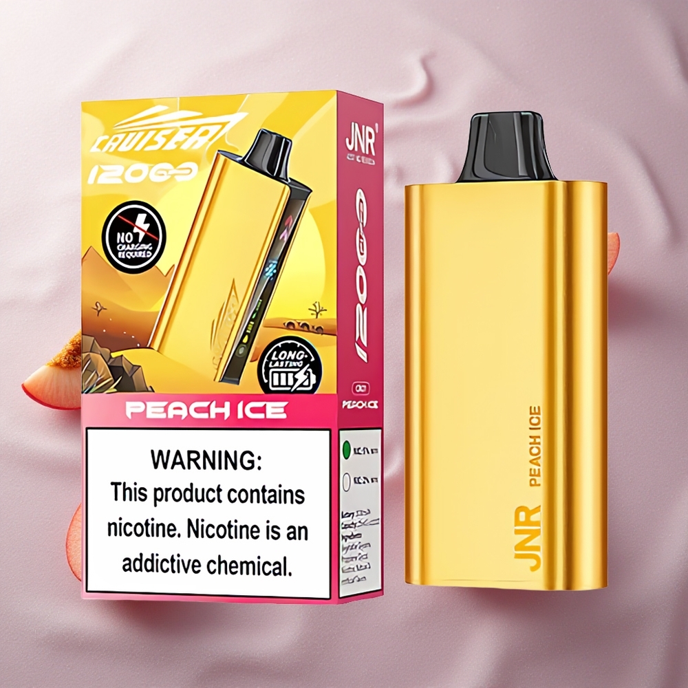 Persikais Brand JNR Cruiser 12000 Puffs Inbyggd 3500 mAh Batteri Sverige grossist