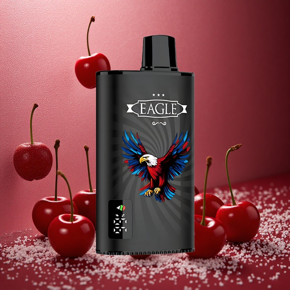 Körsbärs Cola JNR EAGLE Smart 23000 Puffs Justerbar Luftflöde 25ml e-Vätska Kapacitet Sverige grossist
