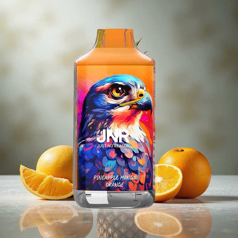 Ananas Mango Apelsin JNR Falcon 16000 Puffs 22ml Batterikapacitet Sverige grossist