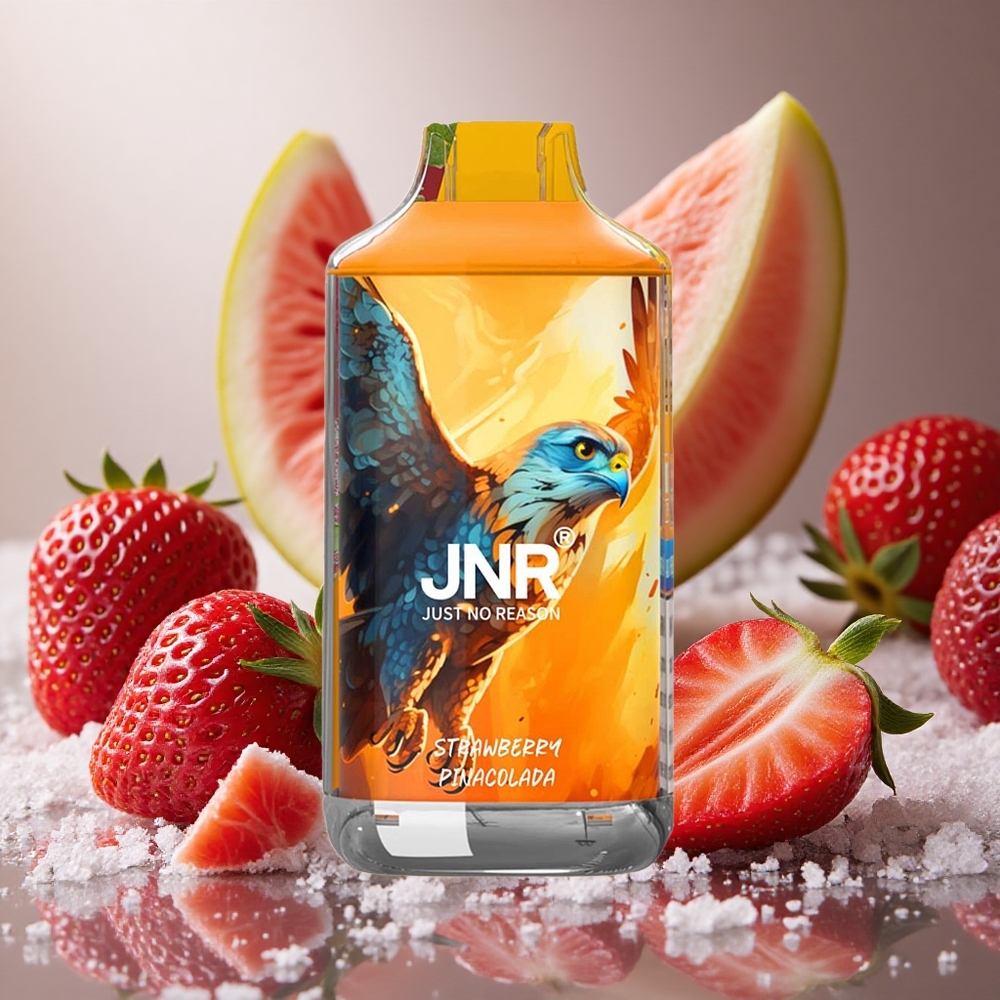 Jordgubba Pina Colada JNR Falcon 16000 Puffs 22ml Smart LED Display Sverige grossist