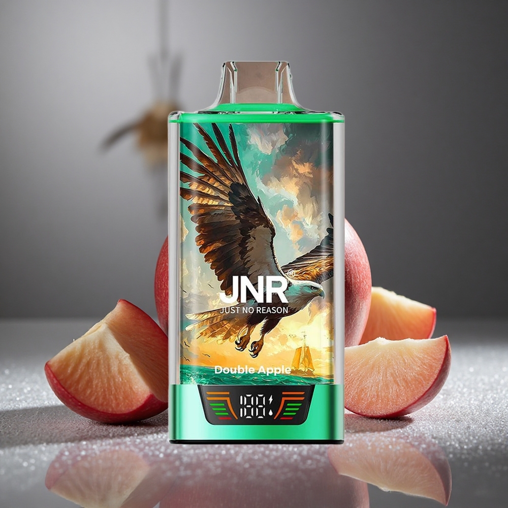 Dubbel Äpple JNR Falcon Pro 28000 30ml Förfylld Kapacitet 28000 Puffs Sverige grossist