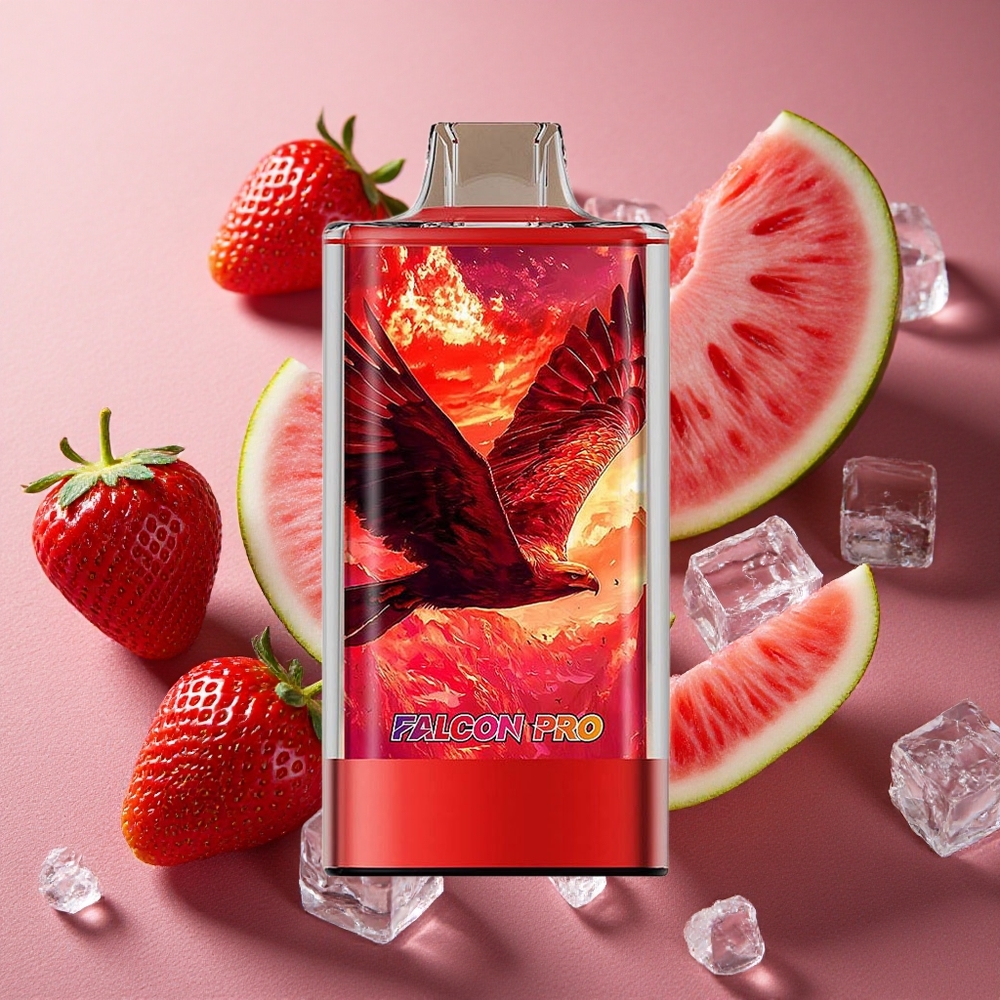 Jordgubb Vattenmelon Is JNR Falcon Pro 28000 30ml Förfylld Kapacitet 950mAh Batteri Sverige grossist