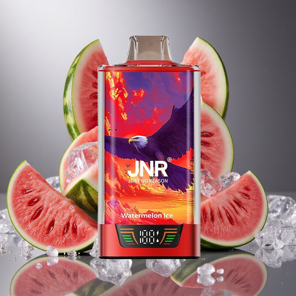 Vattenmelon Is JNR Falcon Pro 28000 Engångs Vape 28000 Drag 30ml Förfylld Kapacitet Sverige grossist