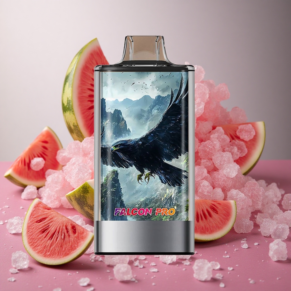 Vattenmelon Tuggummi JNR Falcon Pro 28000 E-cigaretter Med Smart Display Sverige grossist