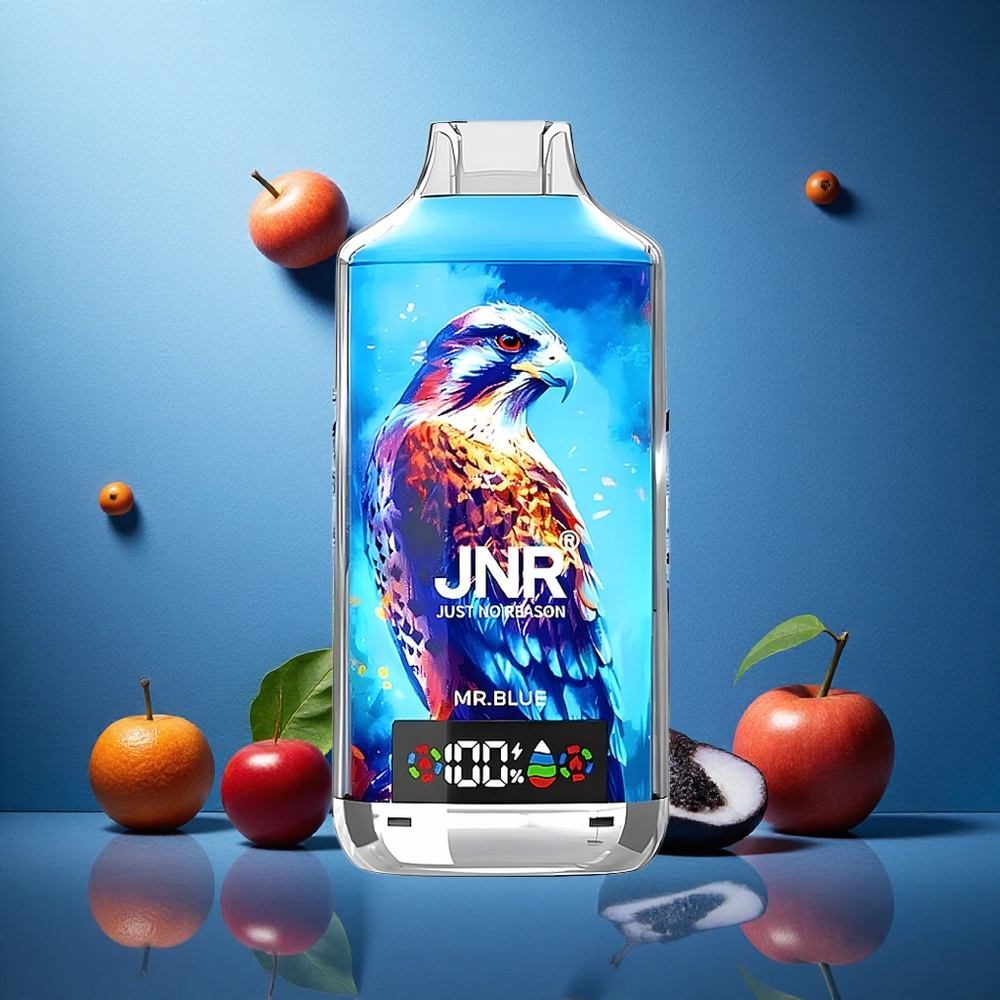 Blå JNR Falcon X 18000 Puffs 24ml Sverige grossist