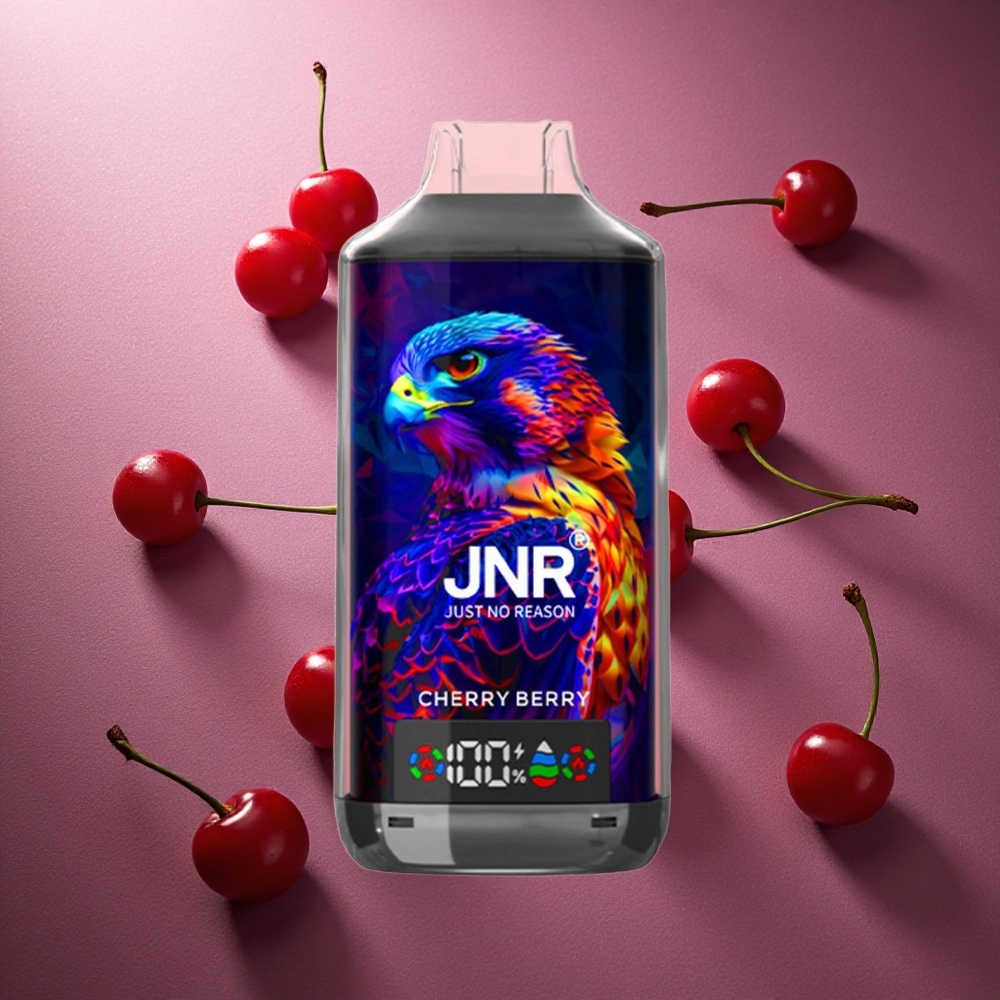 Körsbär Bär JNR Falcon X 18000 Puffs 24ml Digital Display Sverige grossist