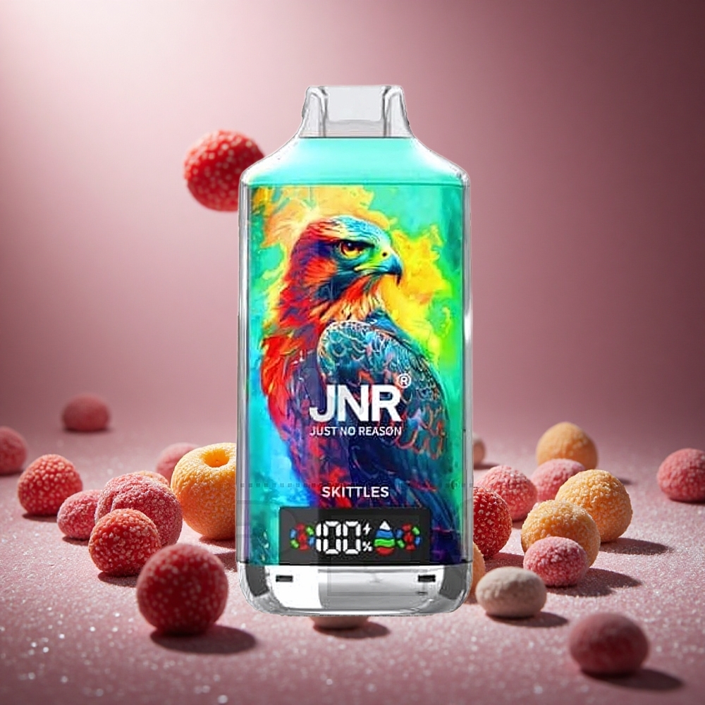 Regnbåge JNR Falcon X 18000 Puffs 24ml Dubbel Mesh Coil Sverige grossist