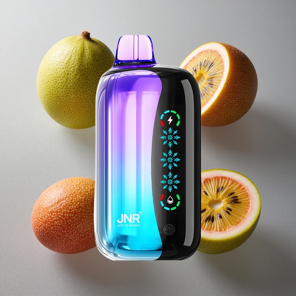Kiwi Passionsfrukt Guava JNR Flex Ice 21000 Puffs Justerbar Luftflöde Sverige grossist