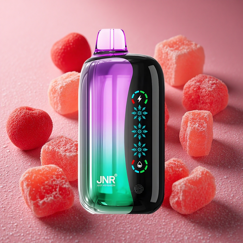 Sur Citron Gummies JNR Flex Ice 21000 Puffs Justerbar Luftflöde Sverige grossist