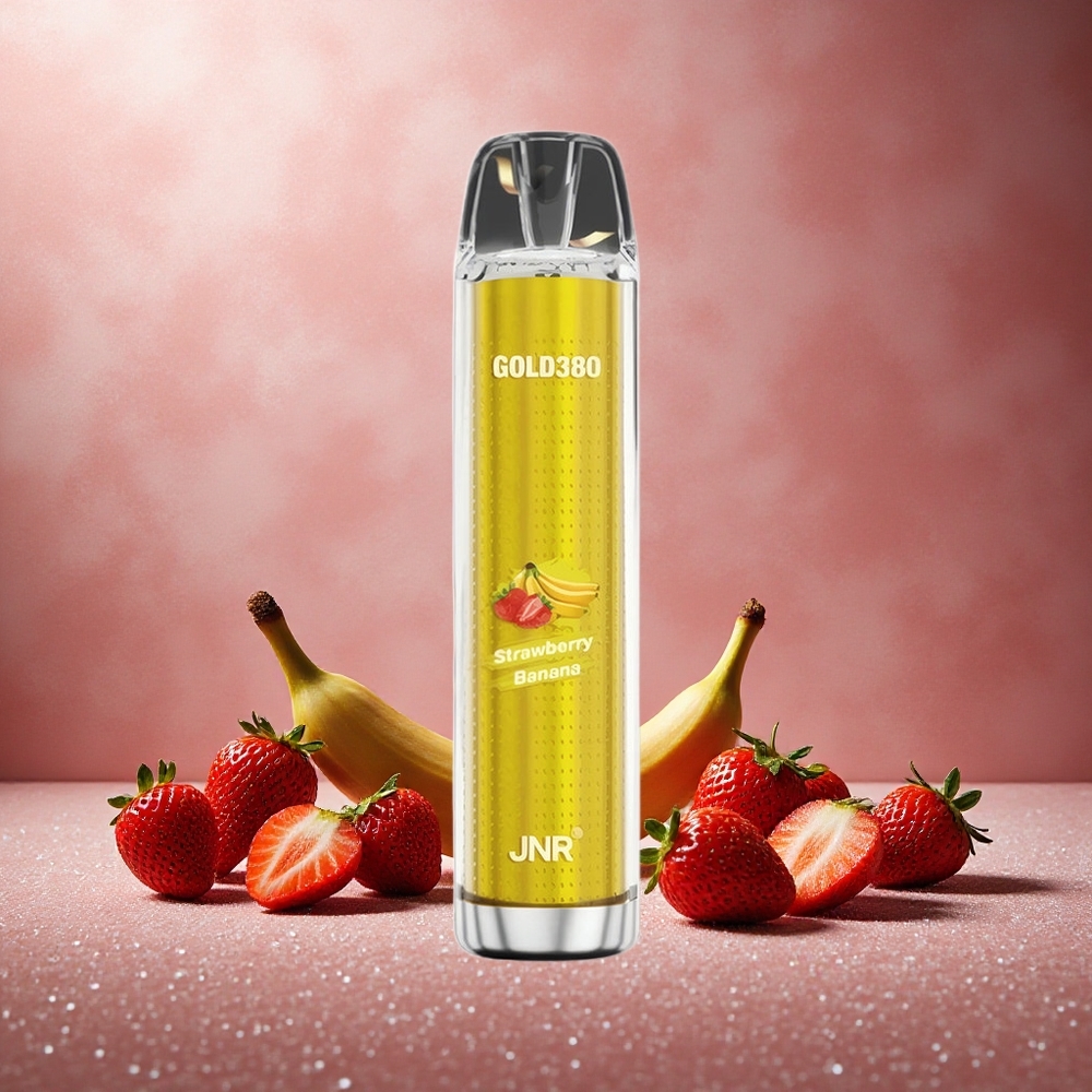 Jordgubb Banan JNR Gold380 6000 Puffs 1500mAh Sverige grossist