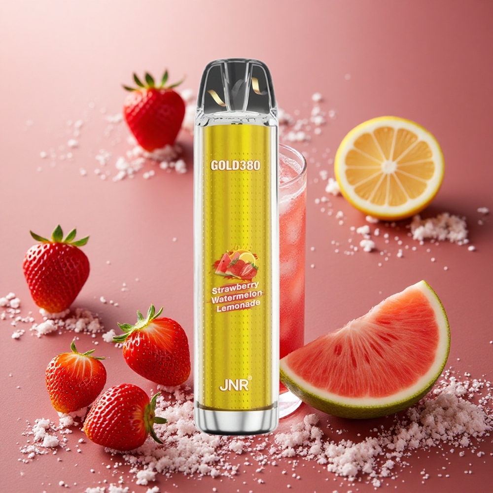 Jordgubb Vattenmelon Lemonad JNR Gold380 6000 Puffs 1500mAh Sverige grossist