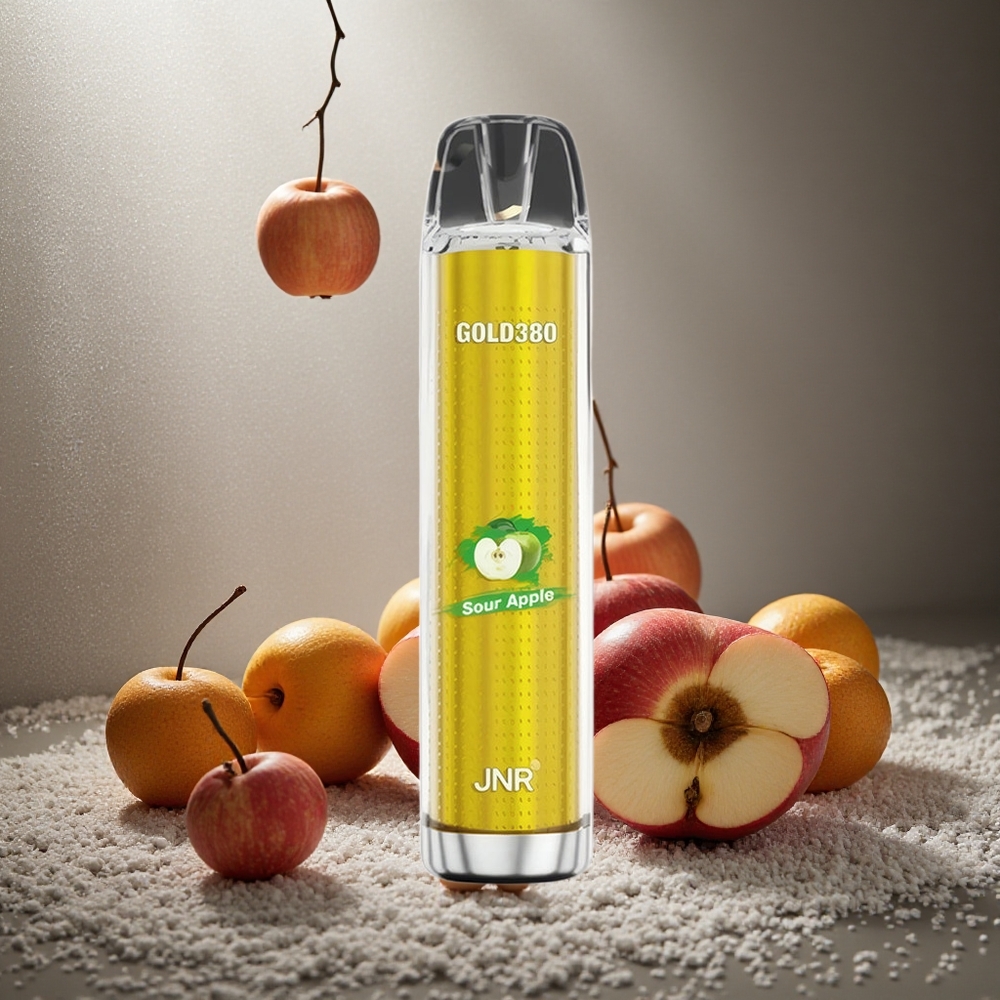 Sur Äpple JNR Gold380 6000 Puffs 1500mAh 13ml Sverige grossist
