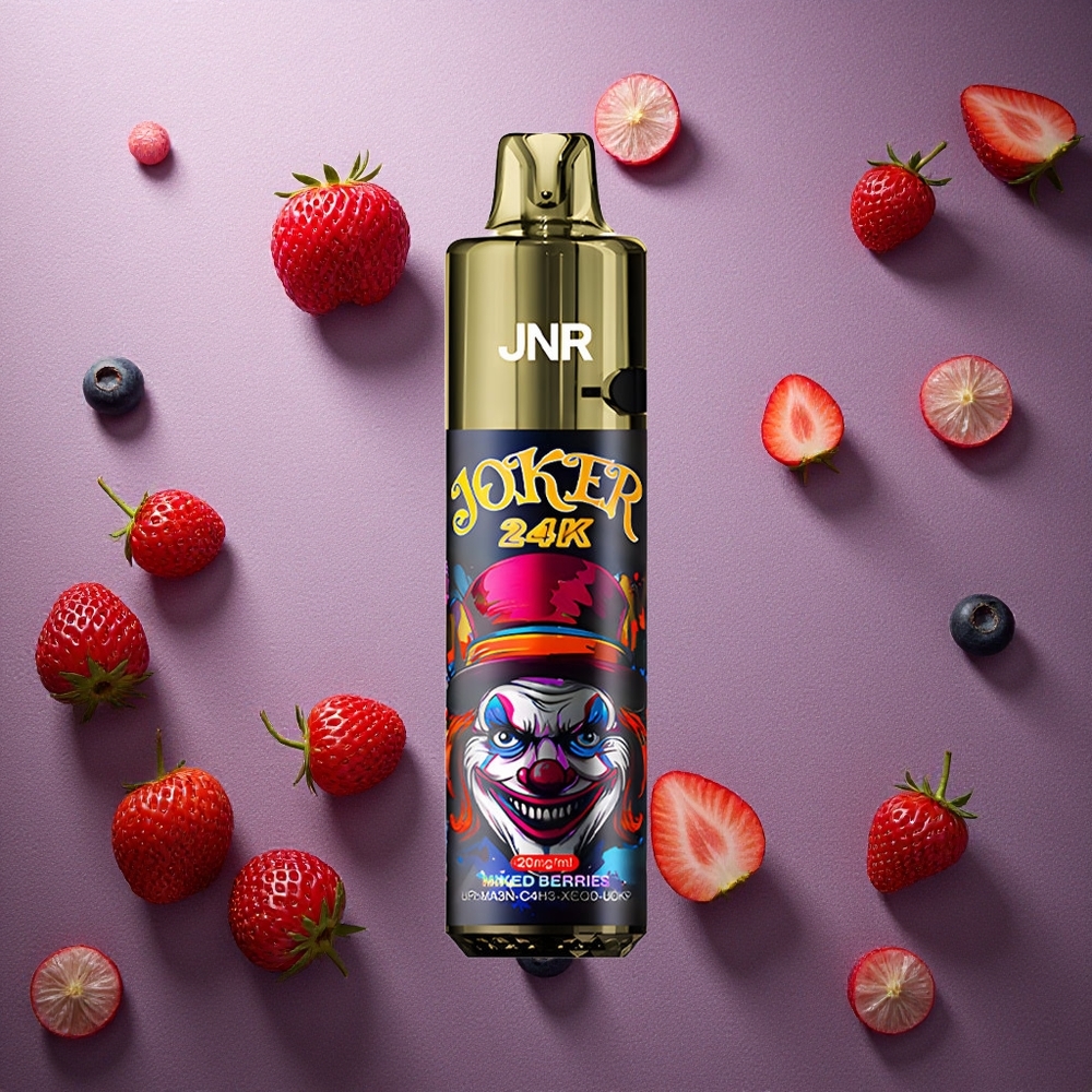 Blandade Bär JNR Joker 24K Puffs 24000 Puffs 800mAh Batteri Sverige grossist