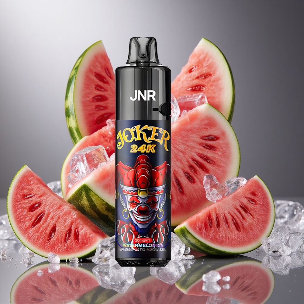Vattenmelon Is JNR Joker 24K Puffs 2% Nikotin 800mAh Sverige grossist
