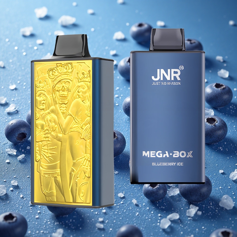 Blåbär Is JNR Mega Box 25000 Puffs 30ml E-vätska Sverige grossist