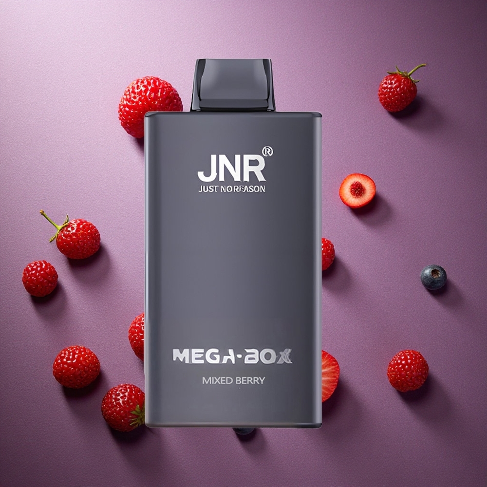 Blandade Bär JNR Mega Box 25000 Puffs Dual Mesh Coil Typ-C Snabbladdning Sverige grossist