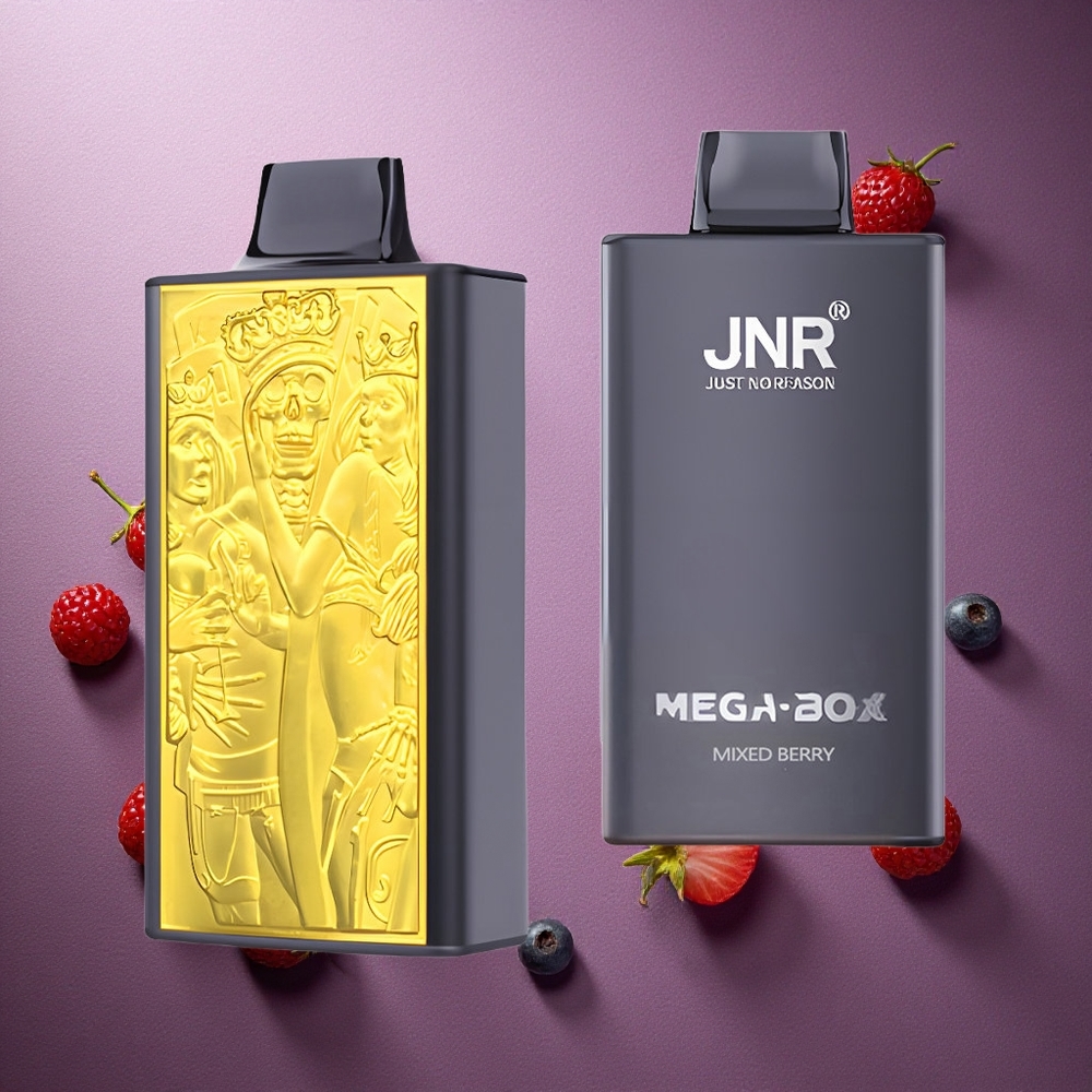Blandade Bär JNR Mega Box 25000 Puffs Dual Mesh Coil Typ-C Snabbladdning Sverige grossist