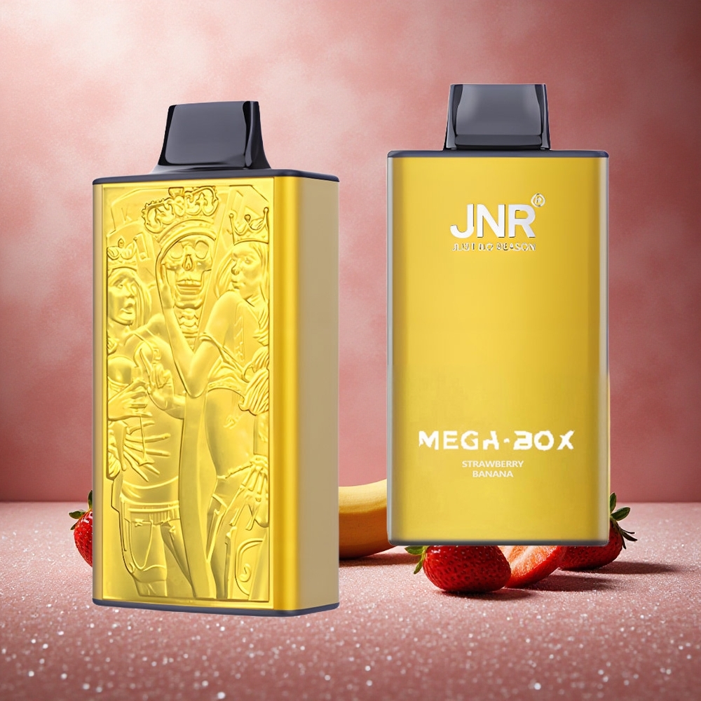 Jordgubb Banan JNR Mega Box 25000 Puffs 30ml E-liquid Sverige grossist