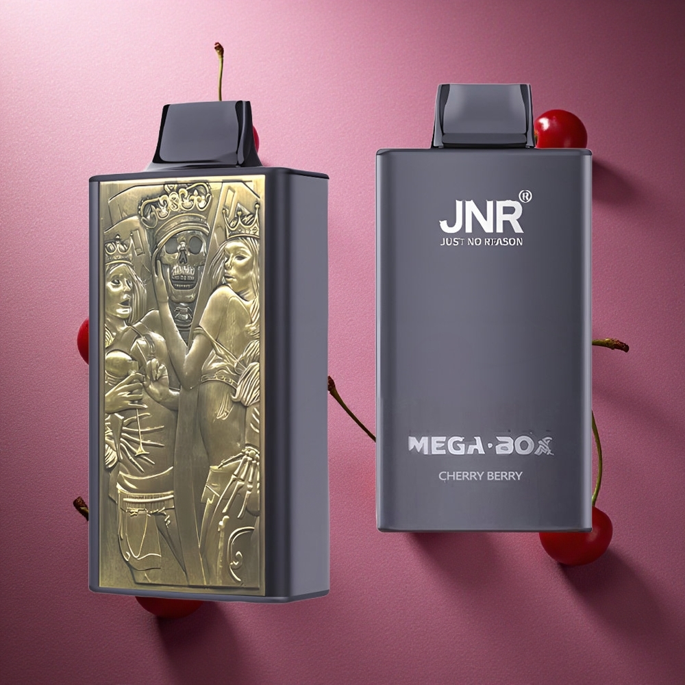 Körsbär Bär JNR Mega Box 25000 Puffs 30ml E-vätska Sverige grossist
