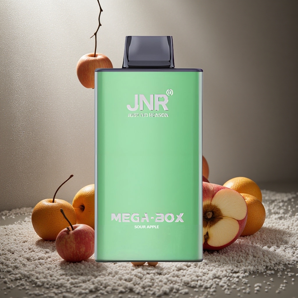 Suräpple JNR Mega Box 25000 Puffs Typ-C snabbladdning Sverige grossist