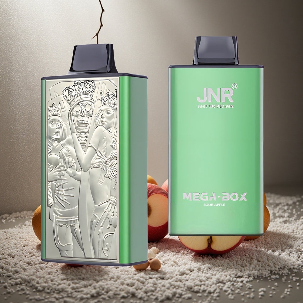 Suräpple JNR Mega Box 25000 Puffs Typ-C snabbladdning Sverige grossist