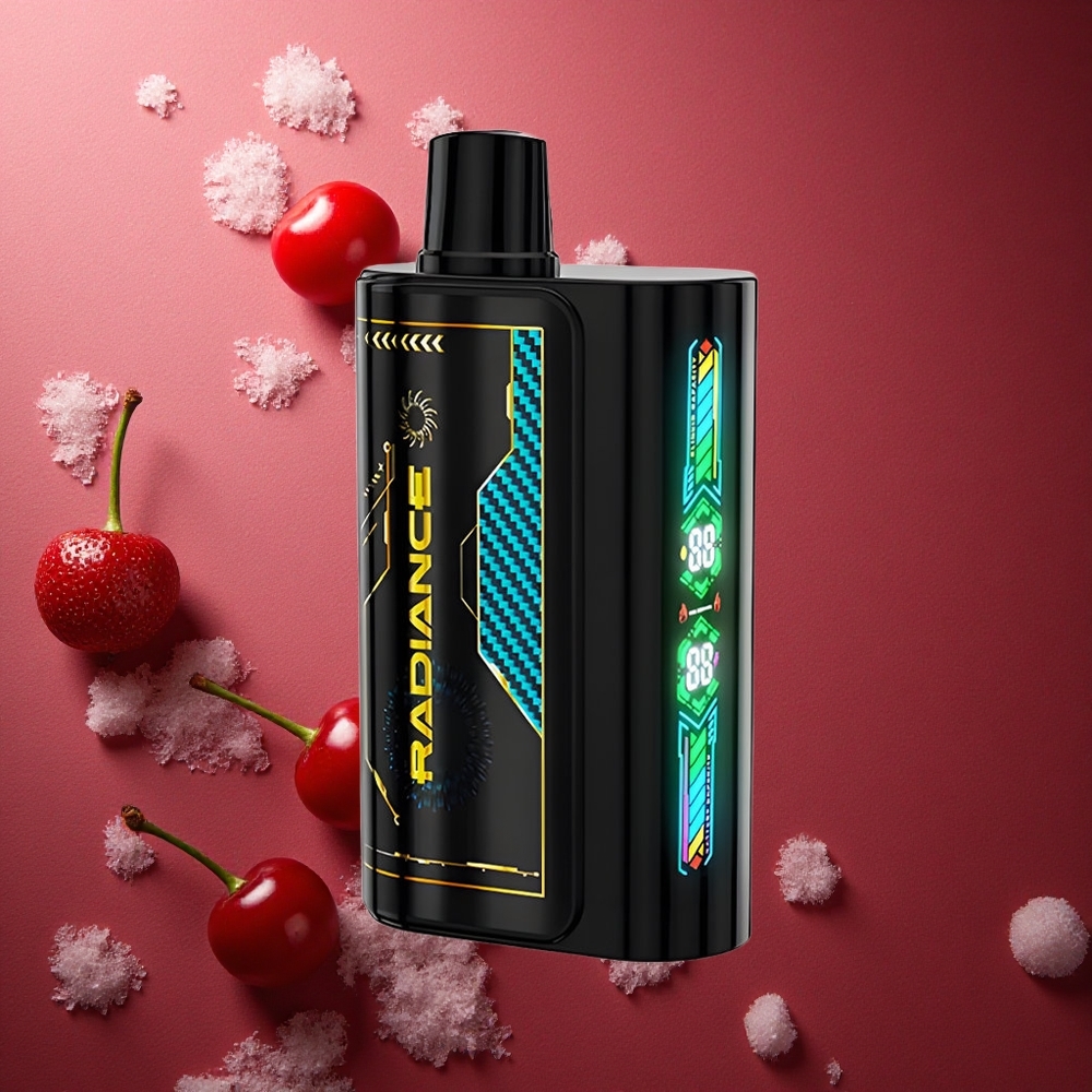 Fizzy Körsbär Cola JNR Radiance 31000 Puffs Smart Animation Screen Sverige grossist