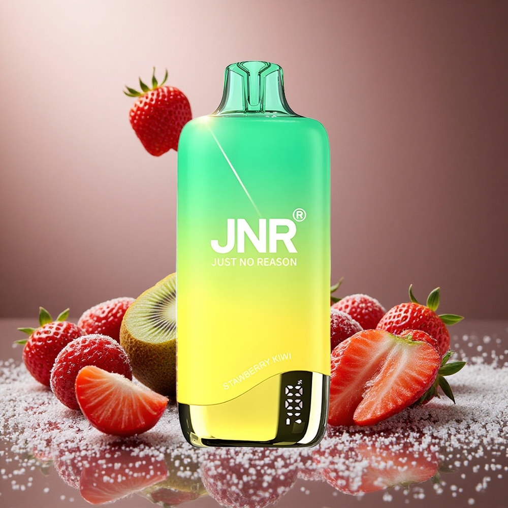 Jordgubb Kiwi JNR Rainbow 10500 Puffs 18ml Tank Sverige grossist