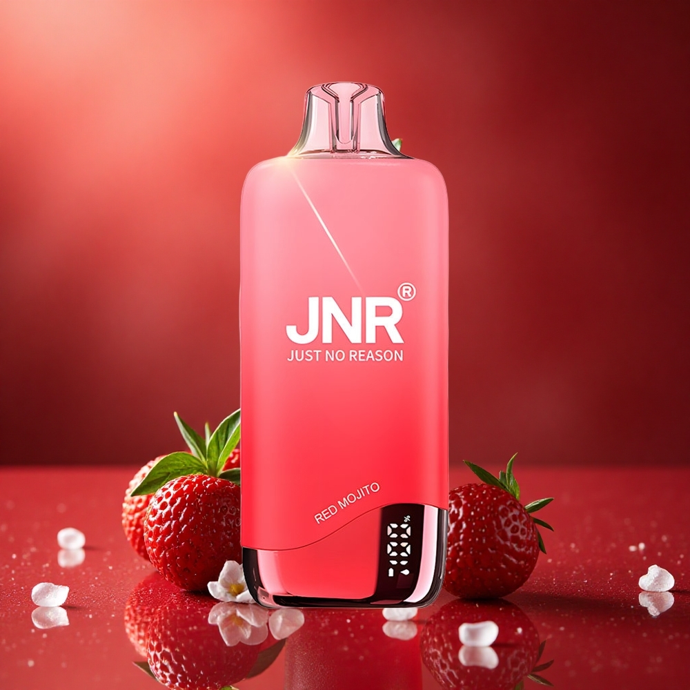 Röd Mojito JNR Rainbow 10500 Puffs 18ml E-vätska Tank Sverige grossist