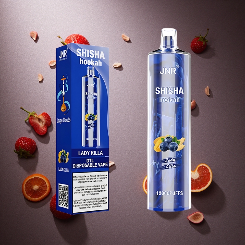 Lady Killa JNR Shisha Hookah 12000 Puffs 24ml Sverige grossist