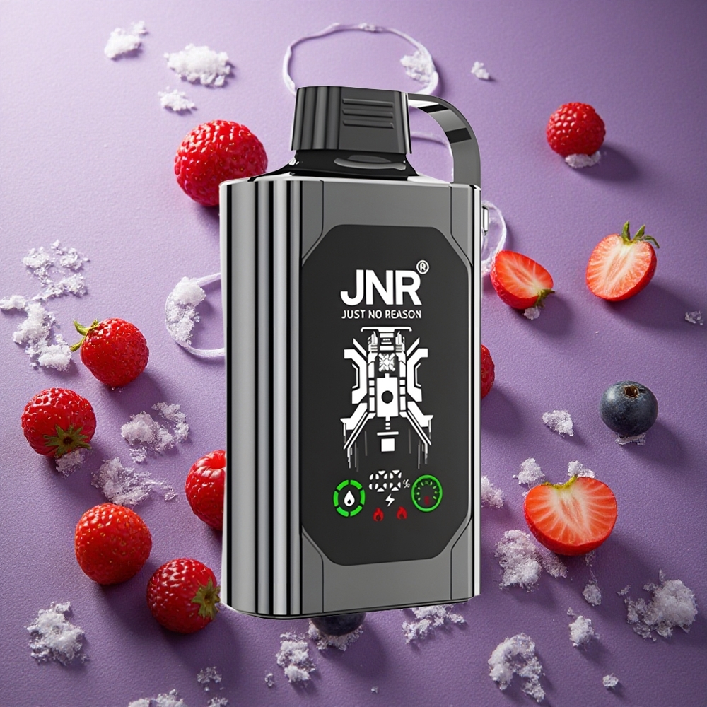 Blandad Bär Is JNR Shisha Hookah Box 20500 Puffs 25ml Kapacitet Dual Mesh Coil Sverige grossist