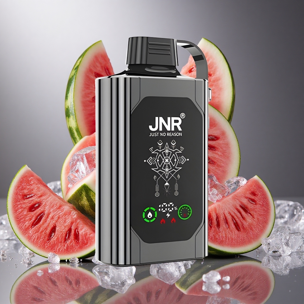 Vattenmelon Is JNR Shisha Hookah Box 20500 Puffs HD Display 25ml Sverige grossist
