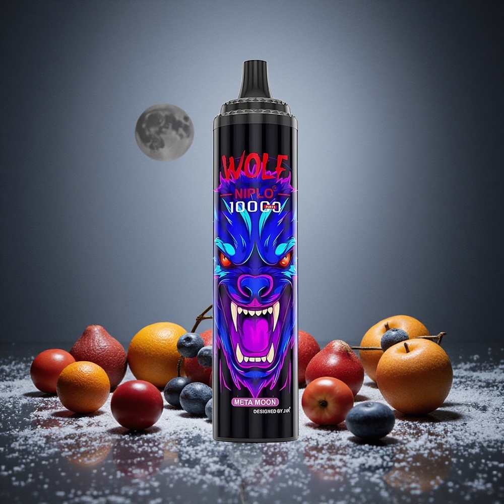 Månskens JNR Wolf Niplo 10000 Puffs 20ml 1.0 Ohm Sverige grossist