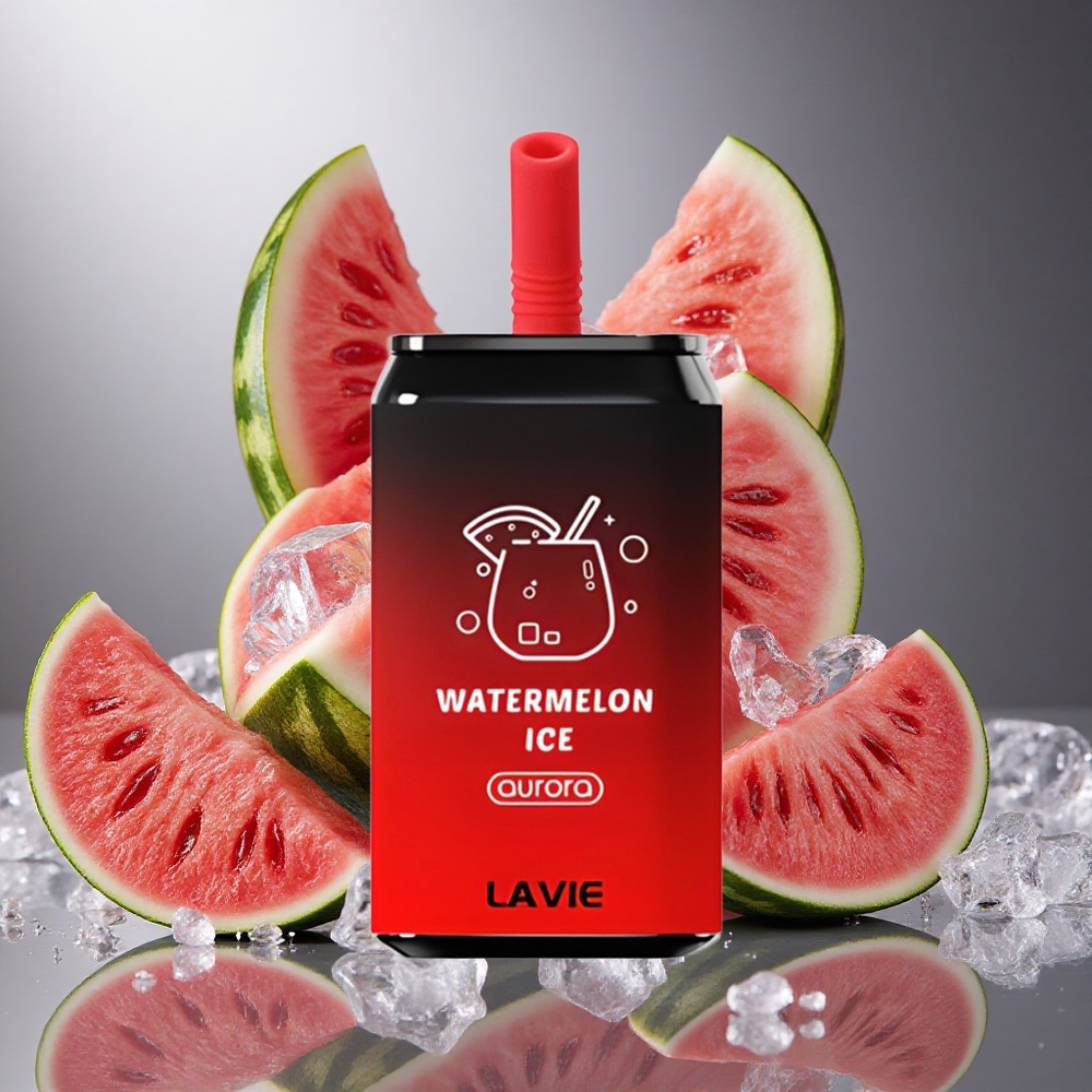 Vattenmelon Is LAVIE Aurora 11000 Puffs 22ML Kapacitet Type C Sverige grossist