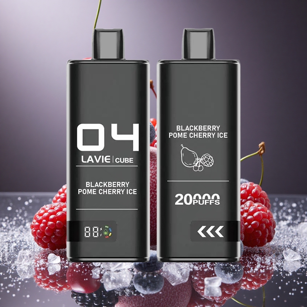Björnbär Granatäpple Is Lavie Cube 20000 Puffs 28ML Type C Sverige grossist