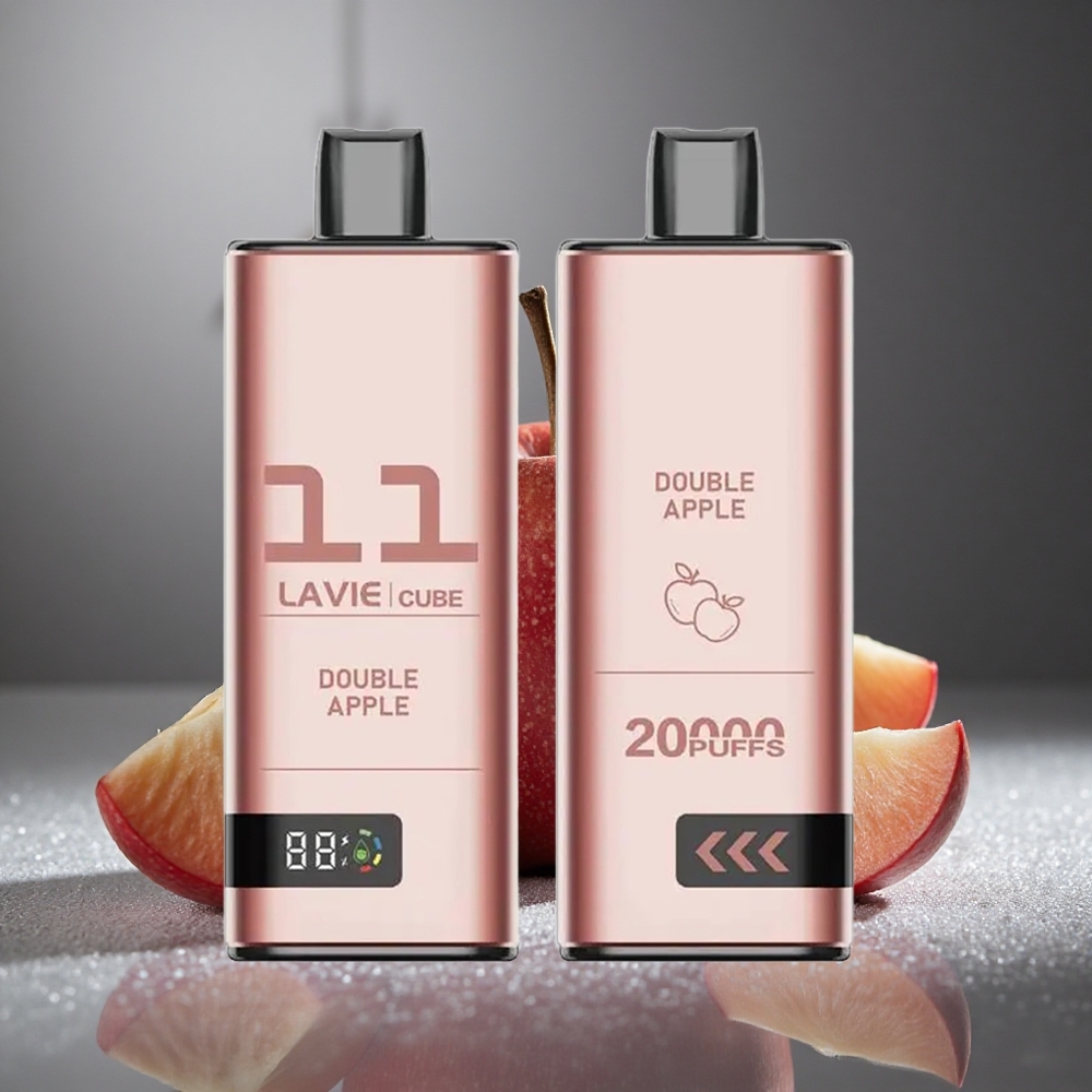Dubbel äpple Lavie Cube 20000 Puffs Typ C Sverige grossist