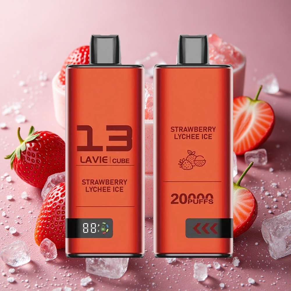 Jordgubb Lychee Is Lavie Cube 20000 Puffs 28ML Sverige grossist